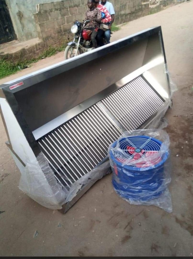 Stainless Extraction Hood with Blower Fan